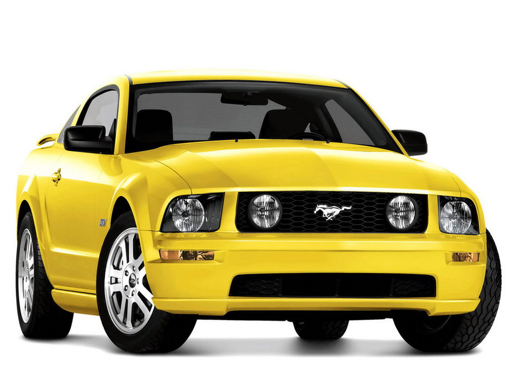 желтый автомобиль 

