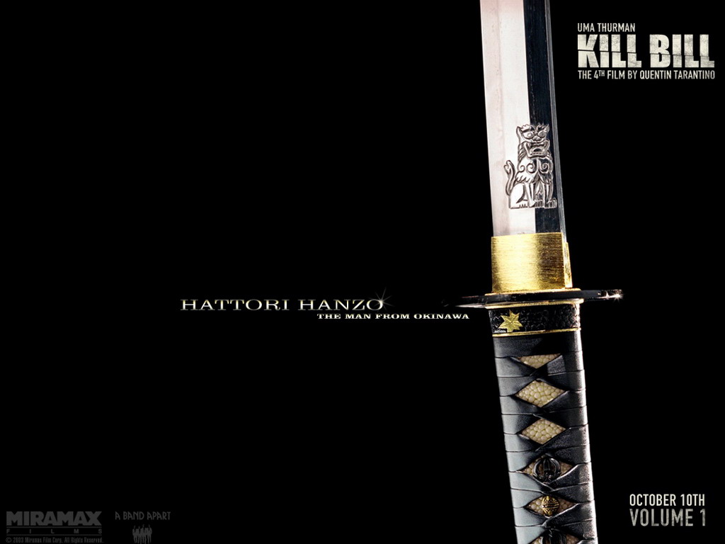 Сабля из фильма Kill Bill - обои