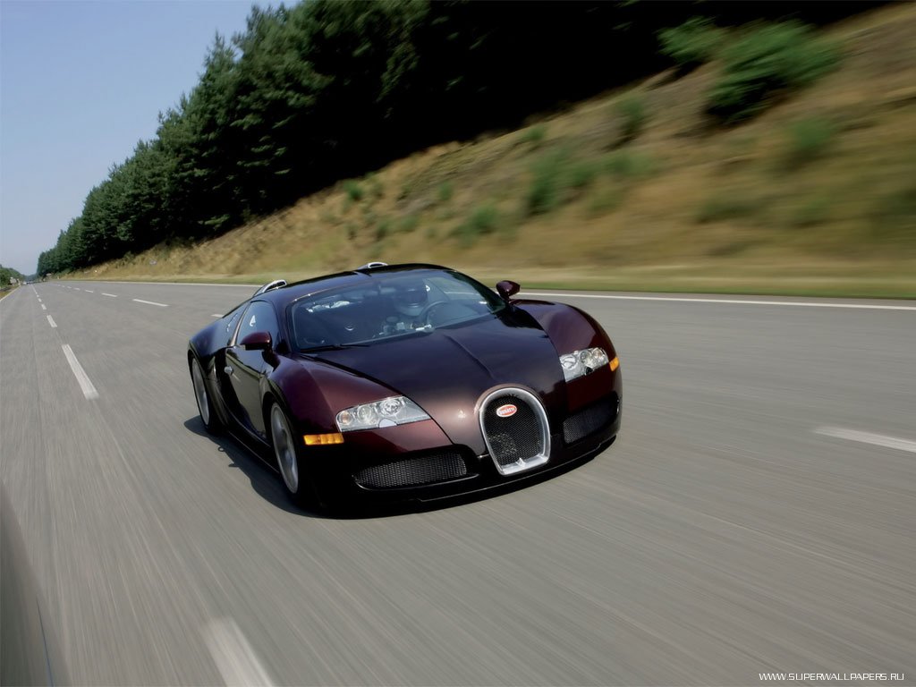 Скачать бесплатно обои Bugatti Veyron