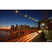 New York Brooklyn Bridge Skyline картинки и обои скачать бесплатно на рабочий стол