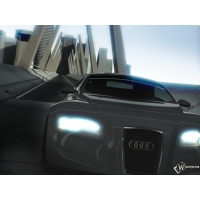 Audi R Zero Concept Tunnel      