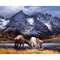 Terry Redlin, Purple Mountain Majesties    -   