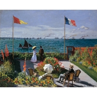 Claude Monet, Terrasse a Sainte-Adresse      