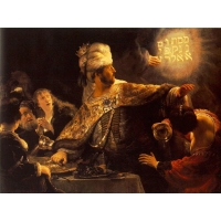 The Feast of Belshazzar, 1635, Rembrandt     