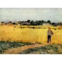 Grain Field, 1875, Berthe Morisot     