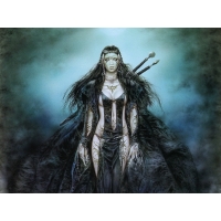 The Daughter of the Moon, Luis Royo    
