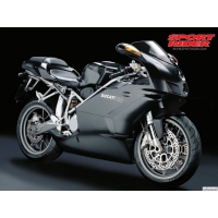 Sport bike Ducati 749    Sport Rider,       windows