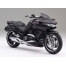 (1600х1200, 213 Kb) Чёрный мотоцикл Honda на сером фоне, картинки и оформление рабочего стола windows