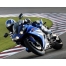 (1280х1024, 263 Kb) Спортивный мотоцикл Yamaha YZF-R1 на трассе, картинки и фоны для рабочего стола windows
