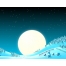 (1280х1024, 234 Kb) Новогодние обои. Огромная луна картинки, заставки рабочего стола скачать бесплатно