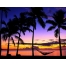 (1280х1024, 227 Kb) Пальмовый закат картинки и обои бесплатно