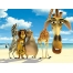 (1024х768, 166 Kb) Главные герои мультика Мадагаскар - картинки и фоны для рабочего стола windows, тема - мультяшки