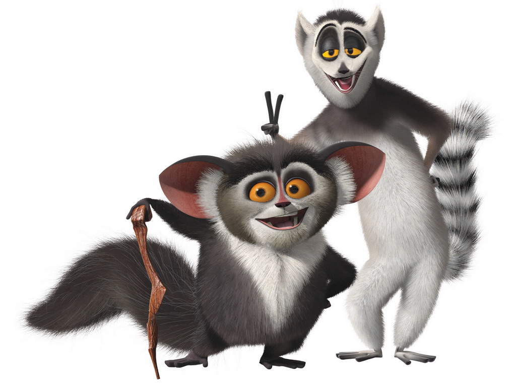 Герои из мультика Мадагаскар - обои