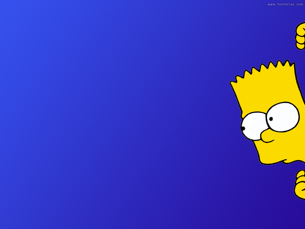 Барт из мультика Симпсоны - обои