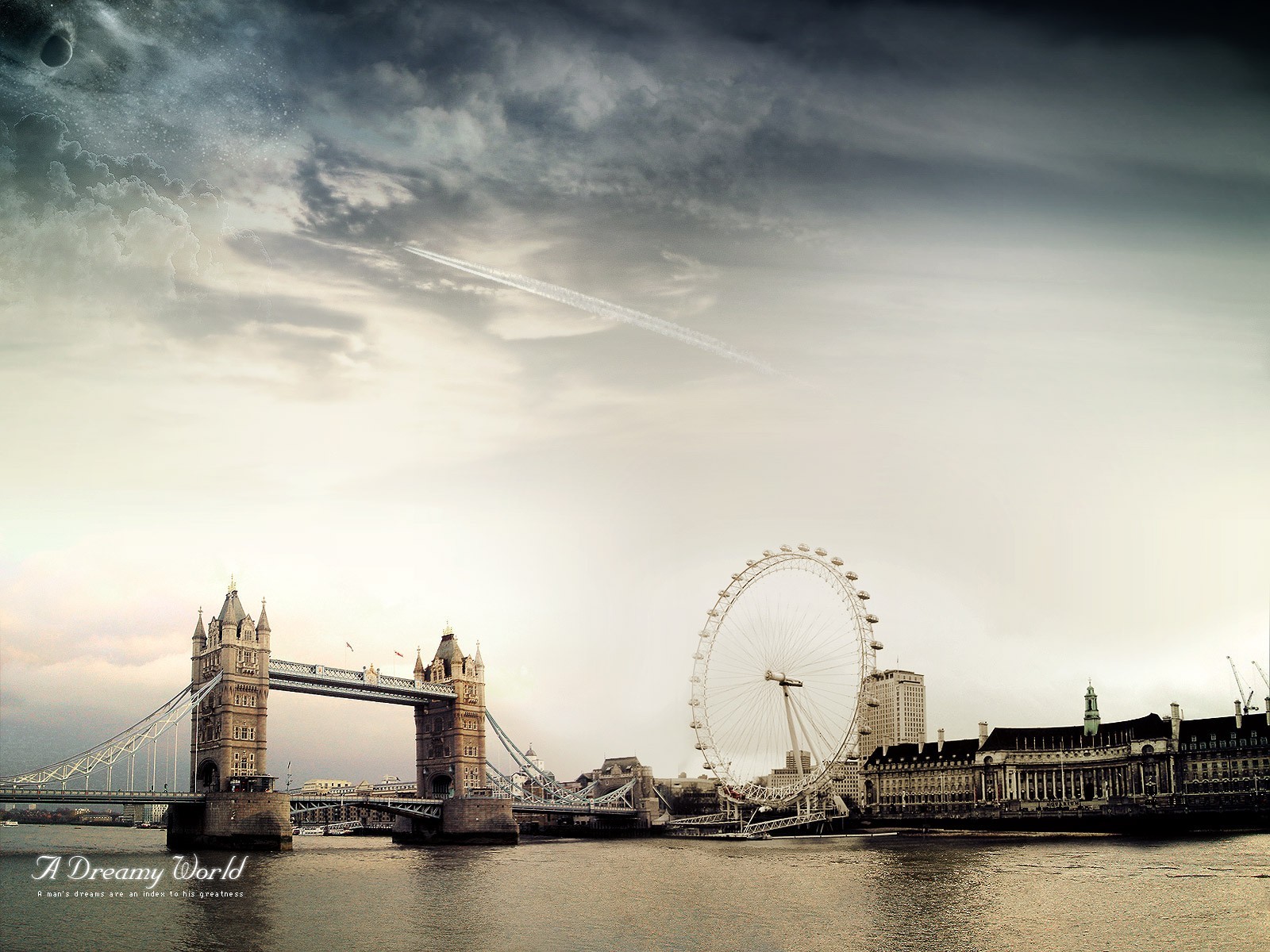 Лондон dreamy world обои