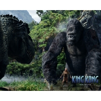 Кинг-Конг против теранозавра красивые обои