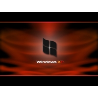 Тёмно-красная заставка Windows XP, картинки, заставки на рабочий стол бесплатно