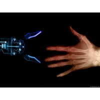 Две руки под рентгеном, картинки и обои на рабочий стол компьютера скачать бесплатно