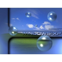 Windows XP пузыри - фотообои для рабочего стола и картинки, обои компьютер