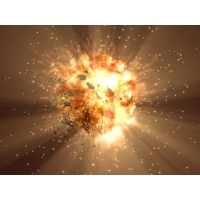 Галактический взрыв планеты - бесплатные картинки на рабочий стол и обои, космос