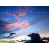 Розовые облака на чистом небе - картинки и обои на рабочий стол 1024 768, природа