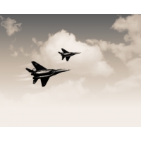 2 военных Самолёта - тема авиация, картинки и рисунки для рабочего стола