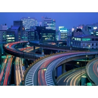 Ночной город Токио, картинки и обои, изменить рабочий стол