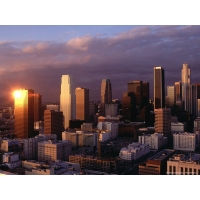 Центр Лос-Анджелеса, картинки и фоны для рабочего стола windows