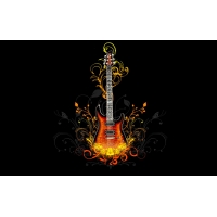 Гитара / Vector Guitar картинки, обои для рабочего стола скачать бесплатно, картинки