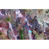 Пестрые цвета поверхности Земли - большие картинки на рабочий стол и обои