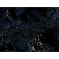 Астероиды в космосе - фото на комп и обои