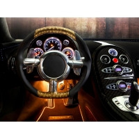Внутри Bugatti Veyron картинки и широкоформатные обои для рабочего стола