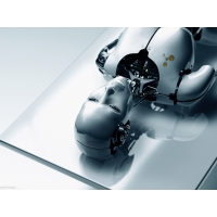 3D графика робот фото на рабочий стол бесплатно