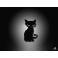 Черный кот скачать картинки на рабочий стол и обои