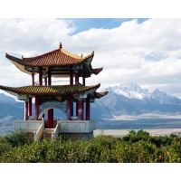 Китай, Юньнань, заснеженные горы картинки на комп бесплатно и обои для рабочего стола