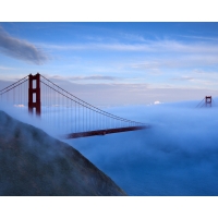 Сан-Франциско, мост Золотые ворота широкоформатные обои и большие картинки