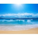Океан, солнце, пляж фото обои и картинки