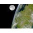 (1024х768, 113 Kb) Вид из космоса вид на зелёную планету, картинки и прикольные обои на рабочий стол