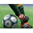 (1024х768, 286 Kb) Футболист пинает мячик Адидас - новейшие обои и фото, обои спорт