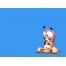 (1024х768, 31 Kb) Червь из игры Worms 3D - фото обои и картинки, обои юмор