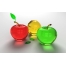 (1680х1050, 141 Kb) 3D стеклянные яблоки, картинки на рабочий стол и обои