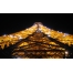 (1440х900, 423 Kb) Париж. Ночью эйфелева башня.вид с низу, картинки на комп бесплатно и обои для рабочего стола
