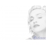 (1024х768, 26 Kb) Чёрно-белое фото Мадонны - фотообои для рабочего стола и картинки, тема - музыка